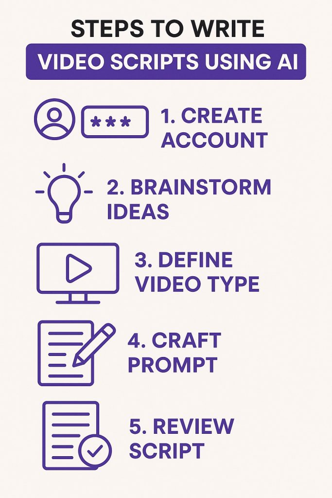 How to Write Video Scripts with ChatGPT Gemini